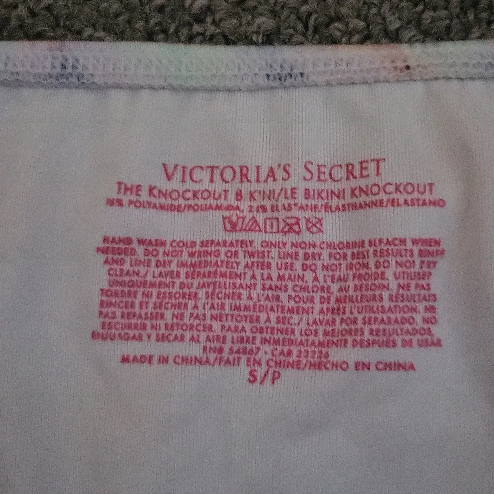 Victoria's Secret White Bikini Bottom - Picture 4 of 6